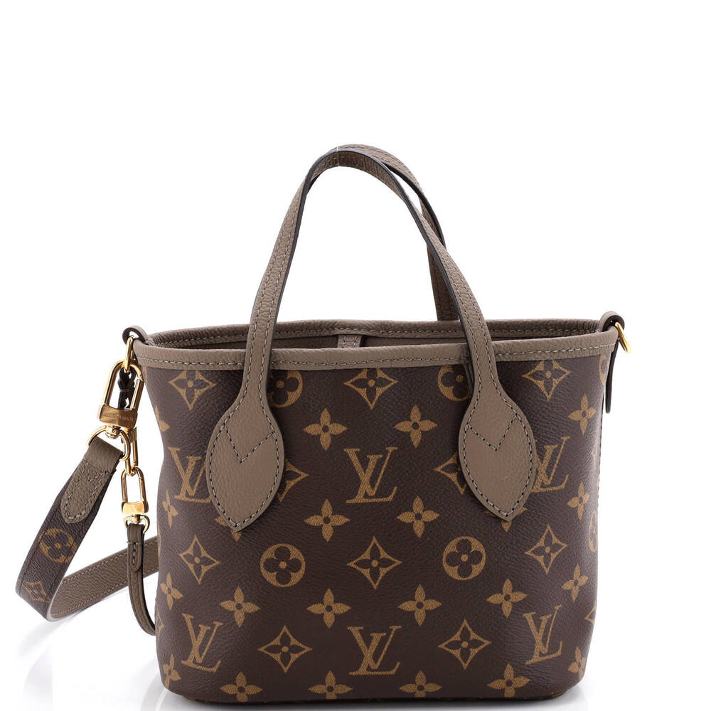 Louis Vuitton BB Neverfull Bandouliere Inside Out Monogram Canvas and Leather